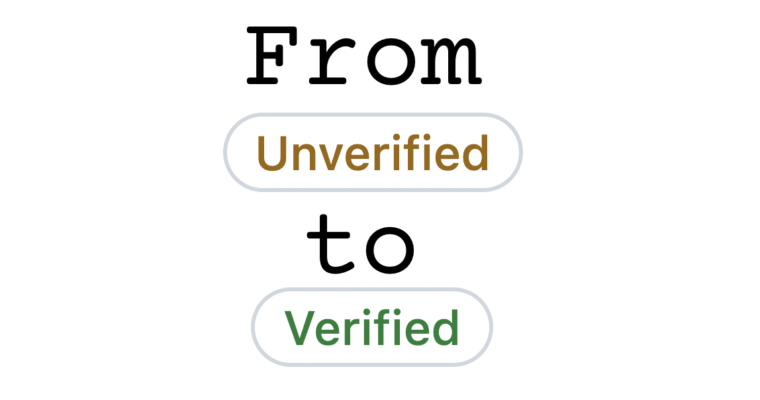 Why are my commits not verified?