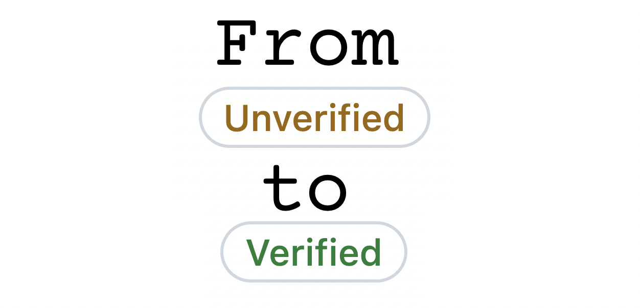 Why are my commits not verified?